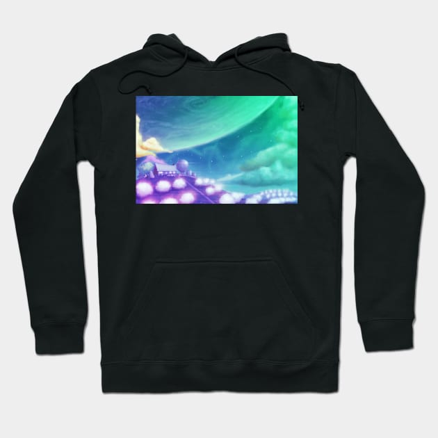 Space Orchard Hoodie by itsmidnight